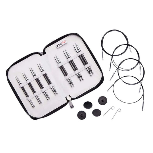 KnitPro Karbonz Special Interchangeable Needle Set 10cm