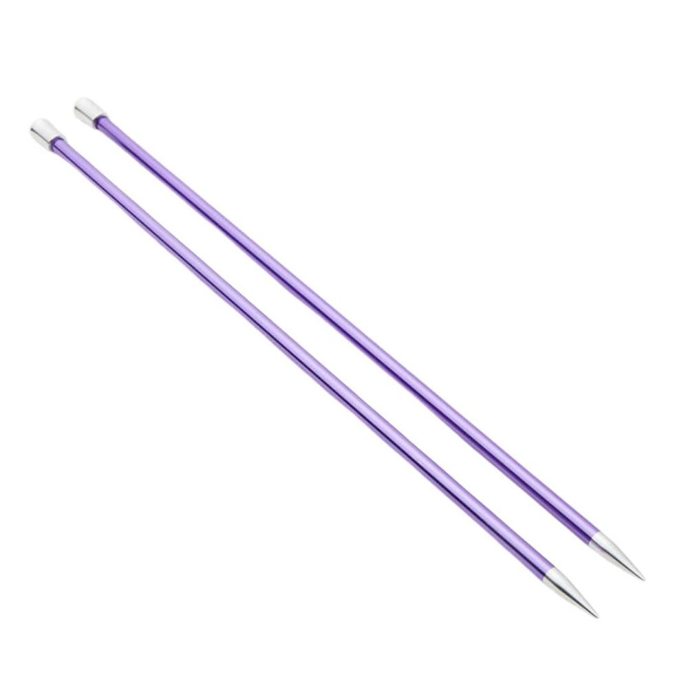 KnitPro Zing Aluminium Single Point Straight Knitting Needles 7.0mm/35cm