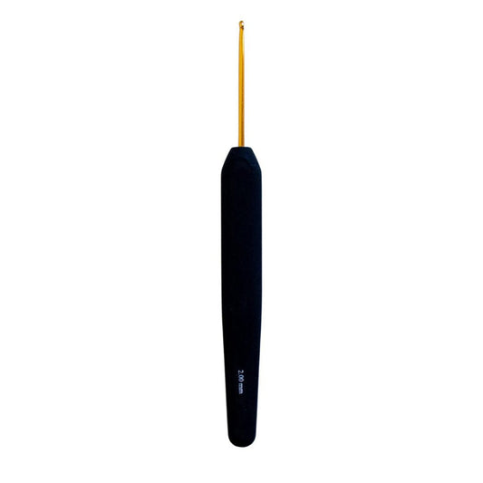 KnitPro Gold Aluminium Crochet Hook 2.00mm
