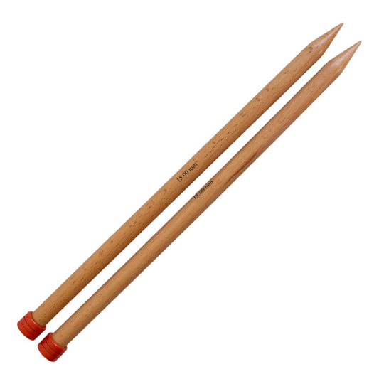 KnitPro Basix Single Point Knitting Needles 15.00mm/35cm