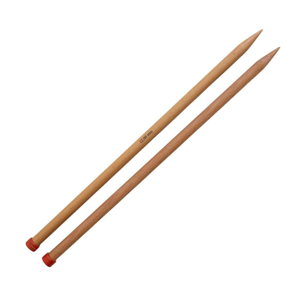 KnitPro Basix Single Point Knitting Needles 12.00mm/35cm
