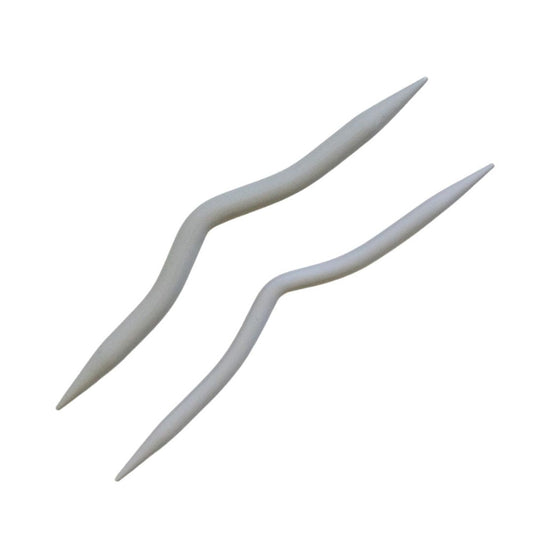 KnitPro 45503 Aluminium Cable Needle Set of Two (Large)