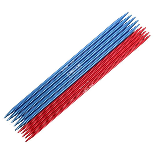 KnitPro Red Waves Double Pointed Knitting Needle Set 20cm
