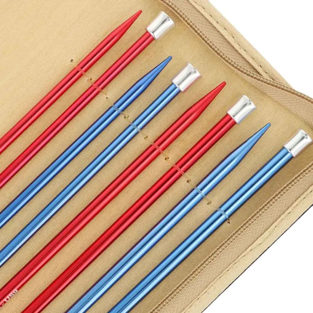 KnitPro Red Waves Single Pointed Knitting Needle 25cm