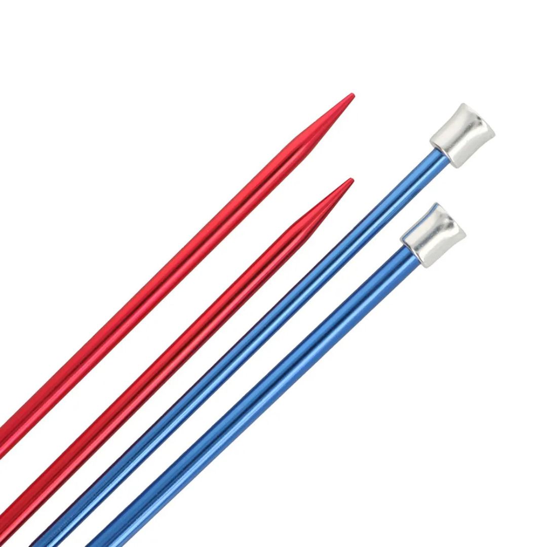 KnitPro Red Waves Single Pointed Knitting Needle 25cm