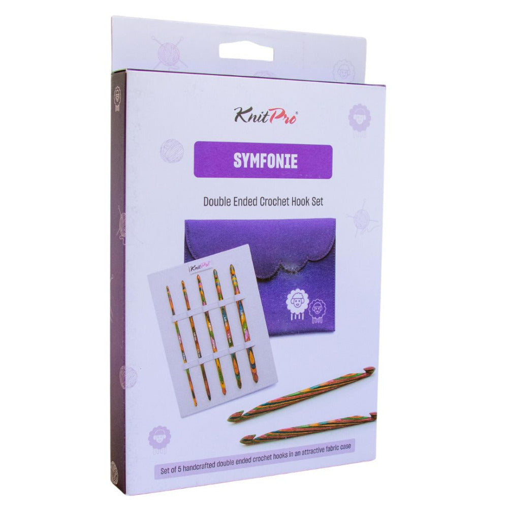 KnitPro Symfonie Double Ended Crochet Hook Set
