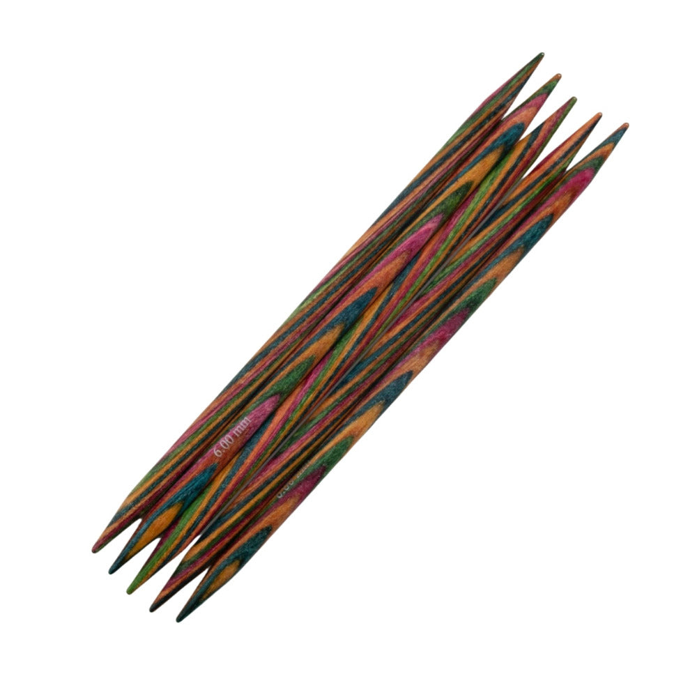 KnitPro Symfonie Double Pointed Knitting Needles 6.00mm/15cm