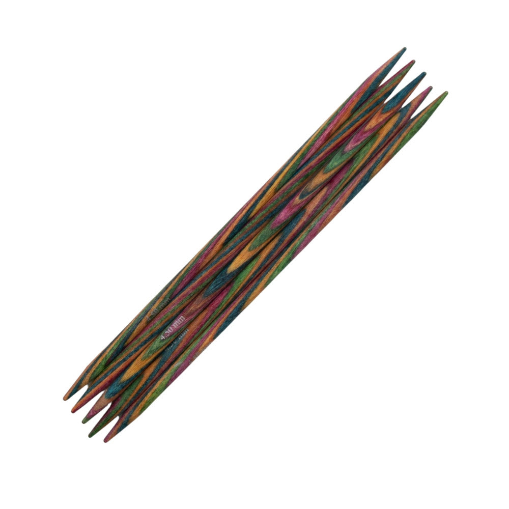 KnitPro Symfonie Double Pointed Knitting Needles 4.50mm/15cm