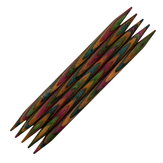 KnitPro Symfonie Double Pointed Knitting Needles 7.00mm/15cm