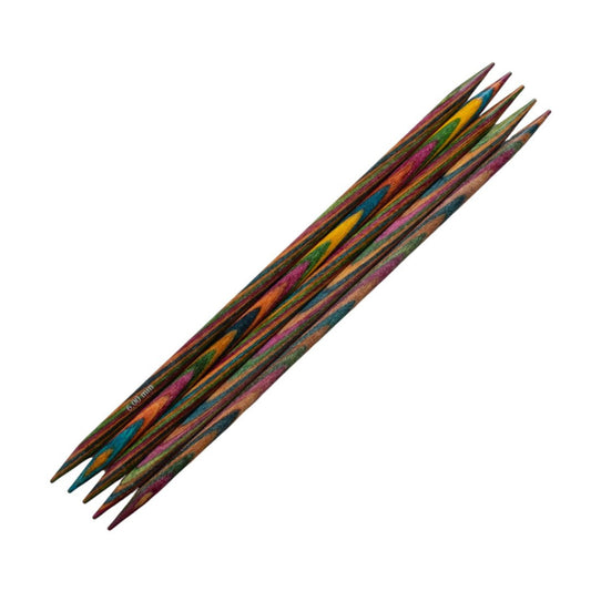 KnitPro Symfonie Double Pointed Knitting Needles 6.00mm/20cm