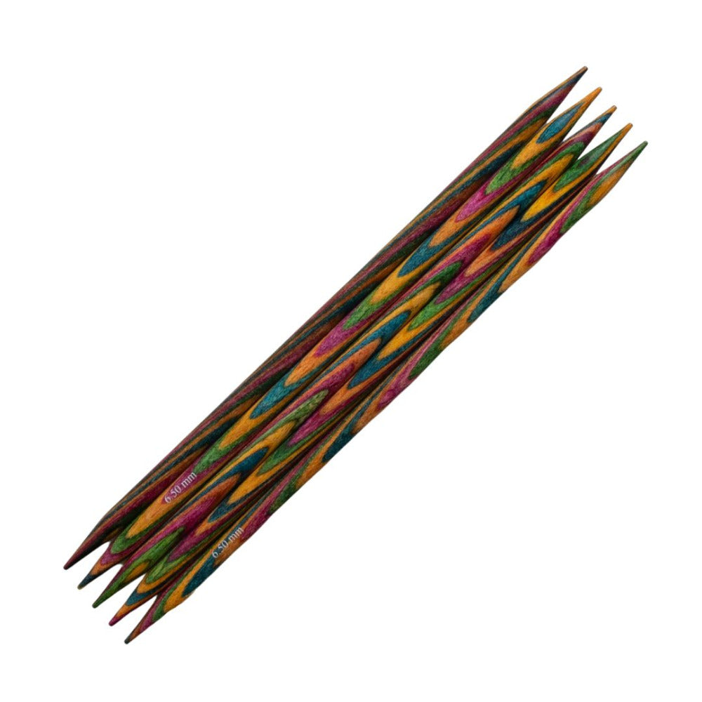 KnitPro Symfonie Double Pointed Knitting Needles 6.50mm/20cm