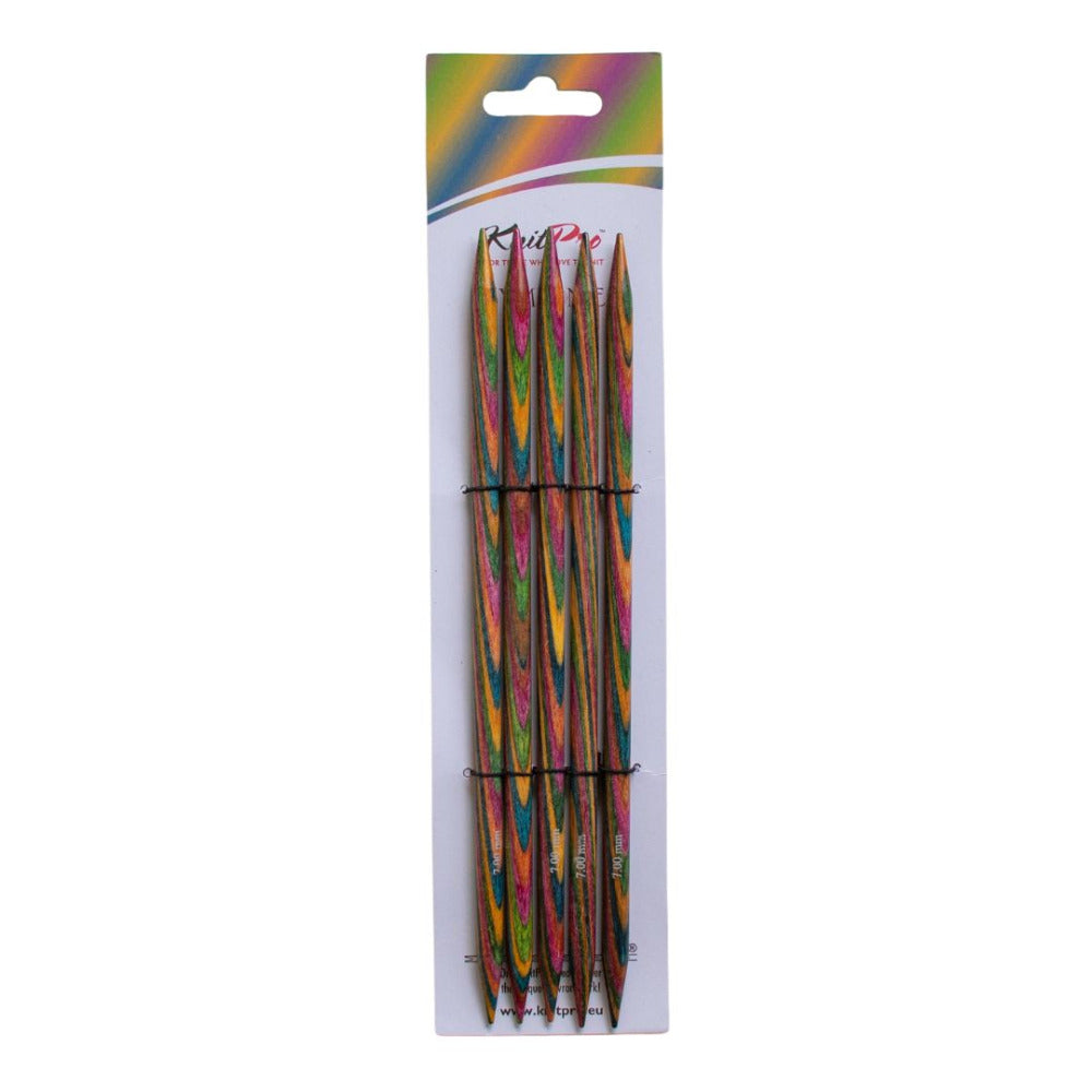 KnitPro Symfonie Double Pointed Knitting Needles 7.00mm/20cm