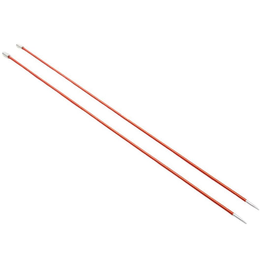 KnitPro Zing Aluminium Single Point Straight Knitting Needles 2.75mm/35cm