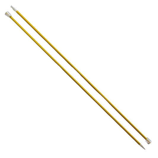 KnitPro Zing Aluminium Single Point Straight Knitting Needles 3.5mm/35cm