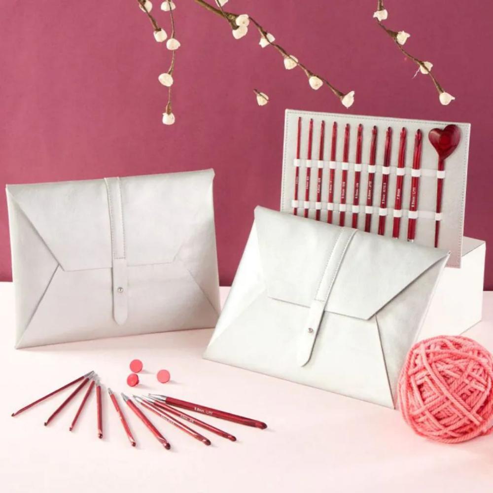 KnitPro Amore Tunisian Crochet Hook Festive Set