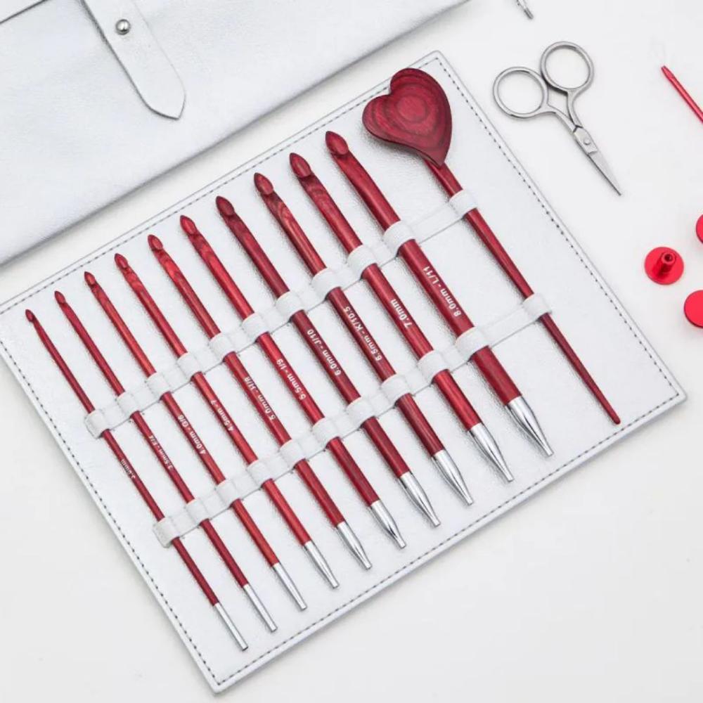 KnitPro Amore Tunisian Crochet Hook Festive Set