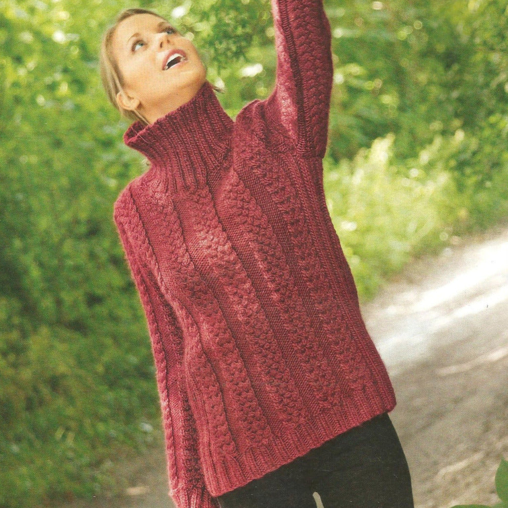 Knits to Fit and Flatter by Jane Ellison Cosy Cables