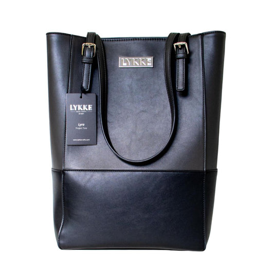 LYKKE Lyra Project Tote Bag Black, front