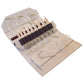 LYKKE 3.5 inch (8.89cm) Naturale Interchangeable Circular Bamboo Knitting Needle Set