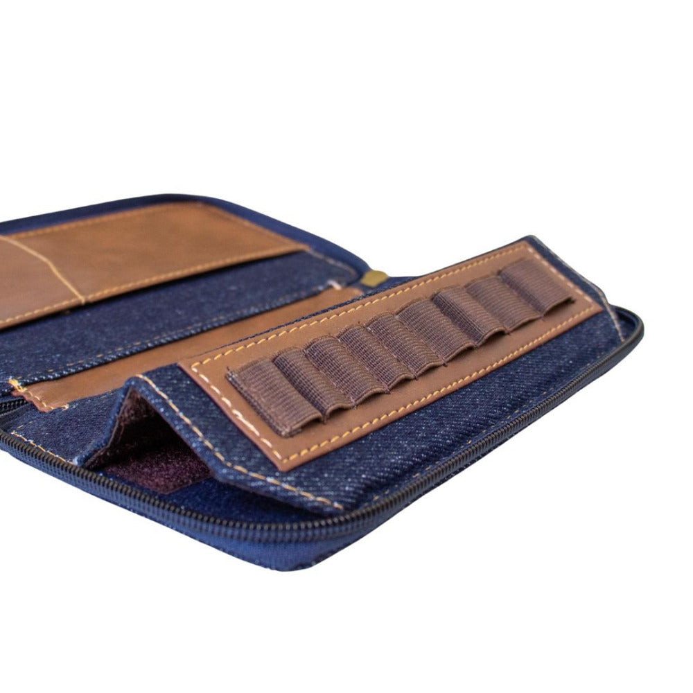 LYKKE Oxford Small Interchangeable Knitting Needle Case - Chocolate