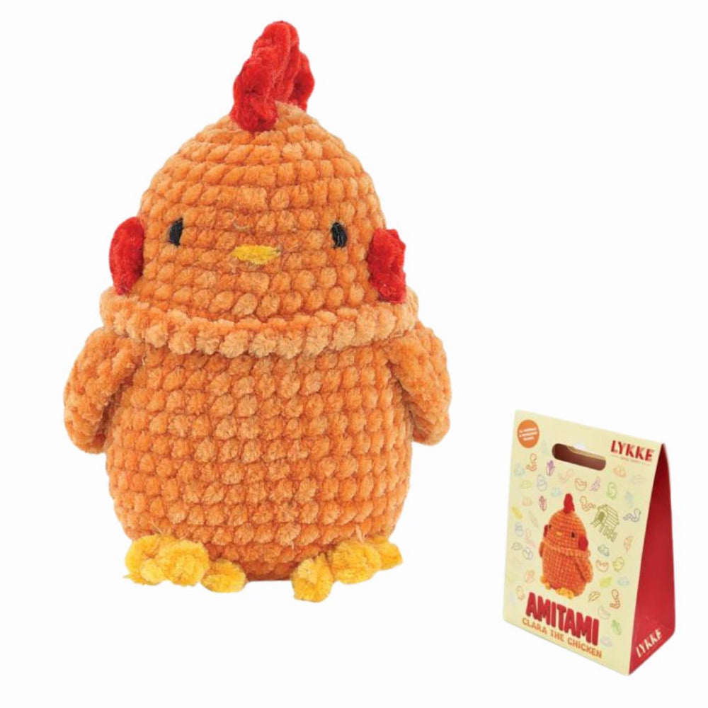 LYKKE Clara the Chicken Amigurumi Crochet Kit