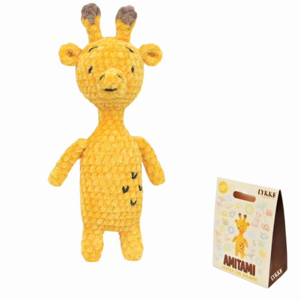 LYKKE Jasper the Giraffe Amigurumi Crochet Kit