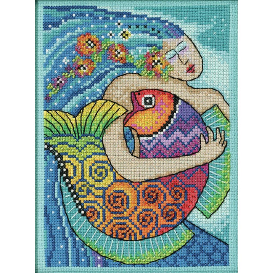 Mill Hill LB30-2113 Laurel Burch Ocean Song Counted Cross Stitch Kit