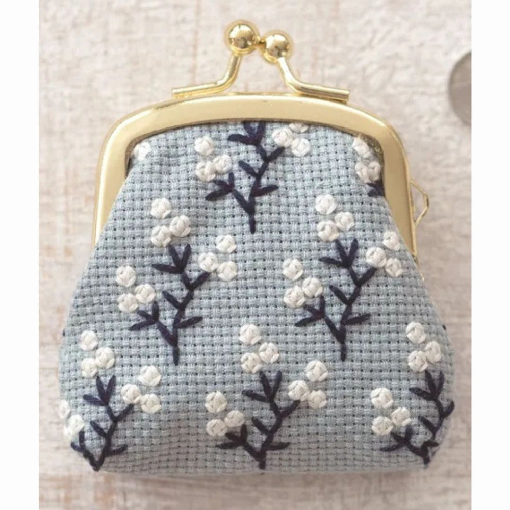 Cosmo Embroidered Coin Purse Kit Mayflower