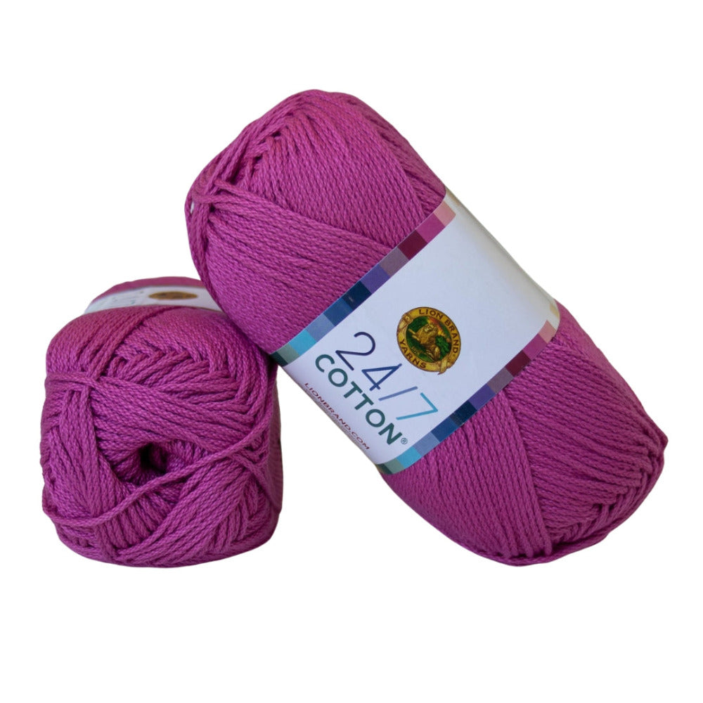 Lion Brand 24/7 Cotton 761-142 Rose