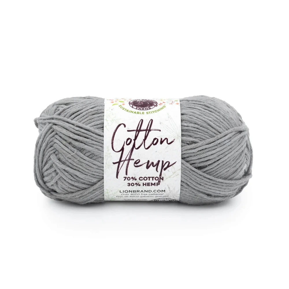 Lion Brand Cotton Hemp 150 Steel Grey