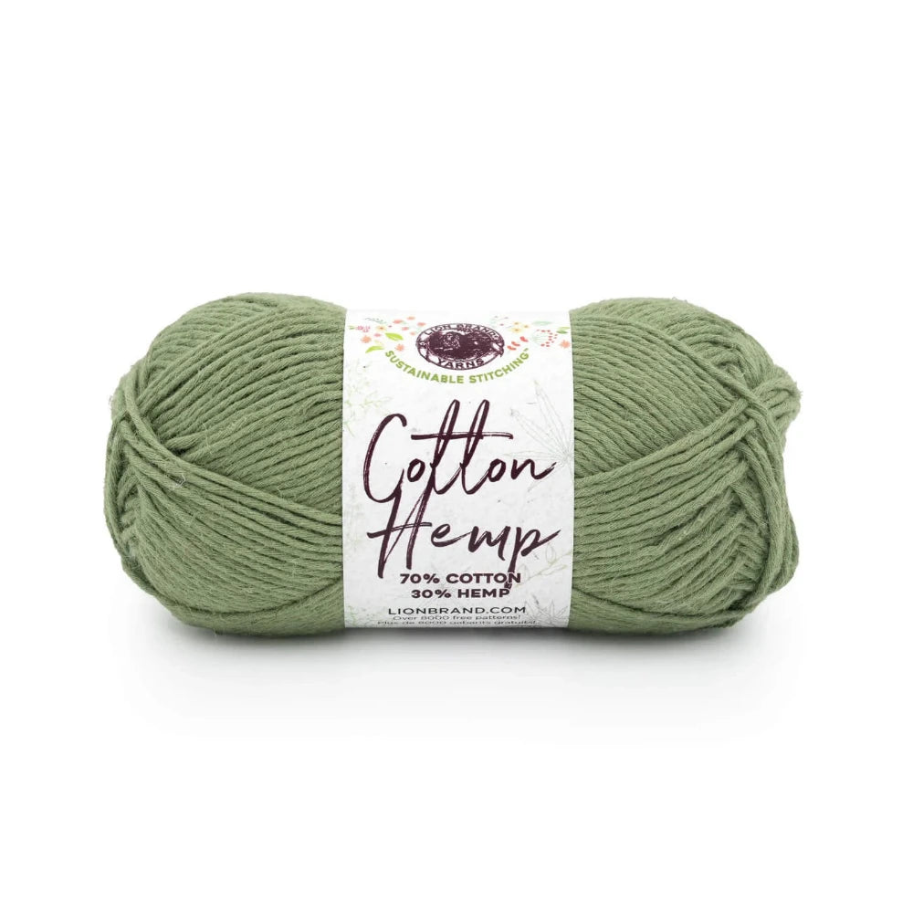 Lion Brand Cotton Hemp 172 Olive