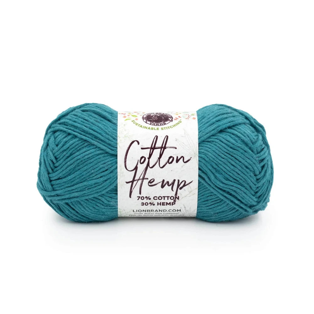 Lion Brand Cotton Hemp 174 Teal