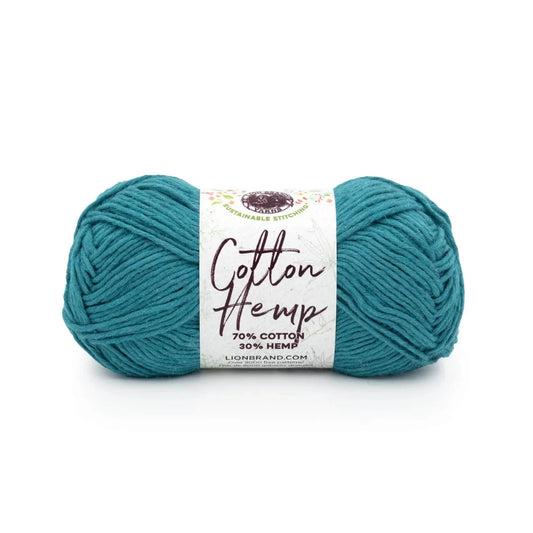 Lion Brand Cotton Hemp 174 Teal
