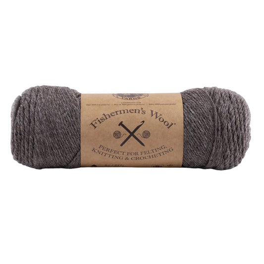 Lion Brand Fishermen's Wool 125 Brown Heather