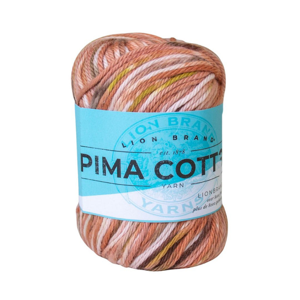 Lion Brand Pima Cotton 501 Auburn