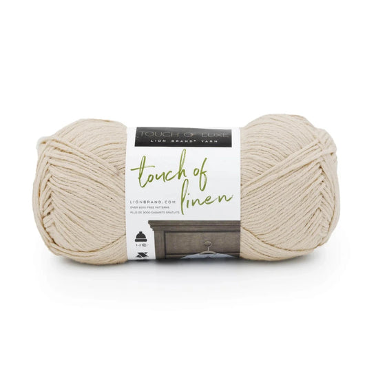 Lion Brand Touch of Linen 098 Natural