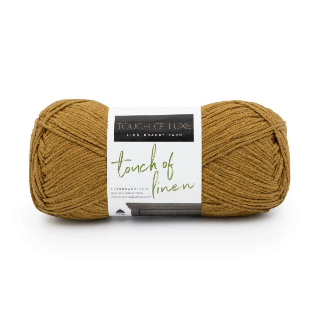 Lion Brand Touch of Linen 170 Dijon