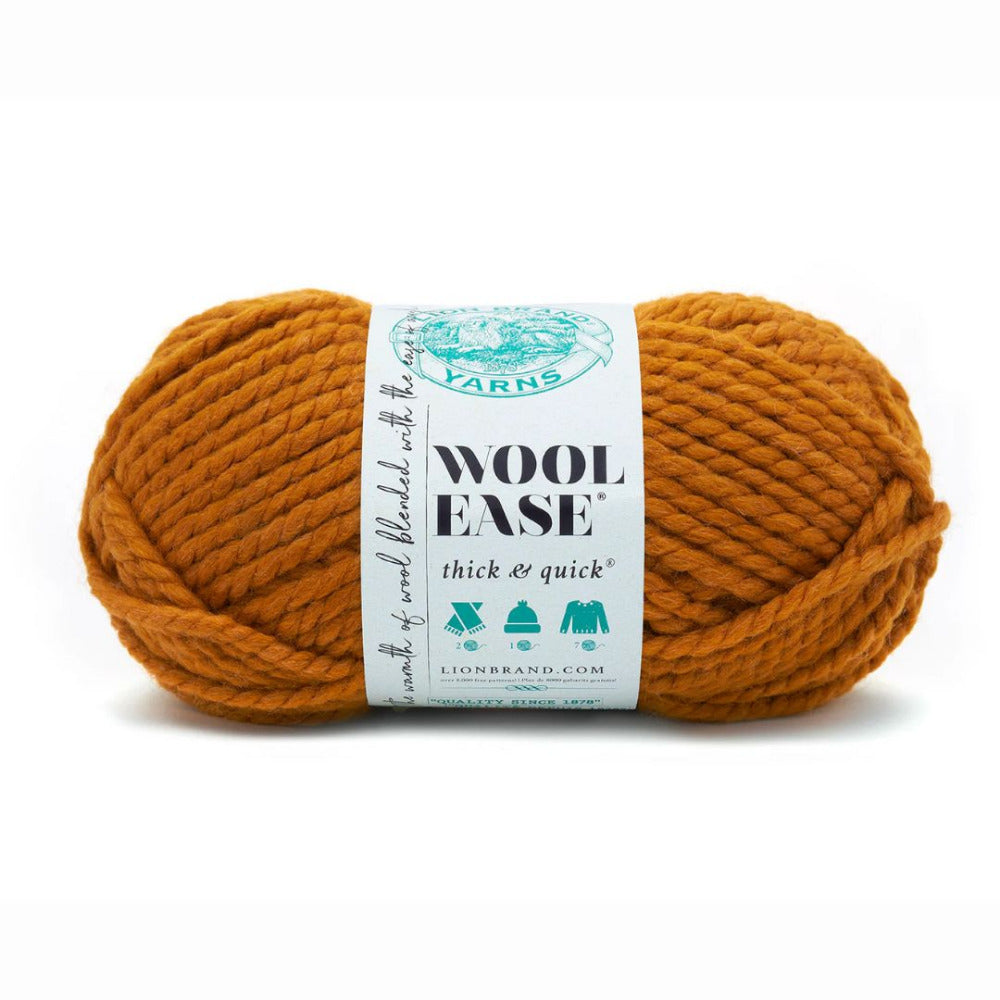 Lion Brand Wool Ease Thick & Quick Butterscotch 189