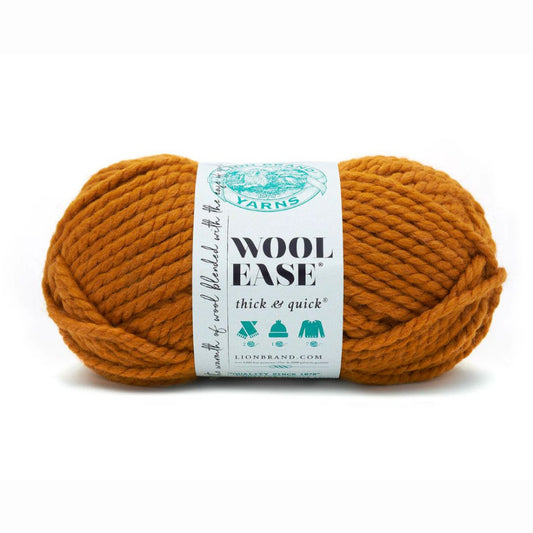 Lion Brand Wool Ease Thick & Quick Butterscotch 189