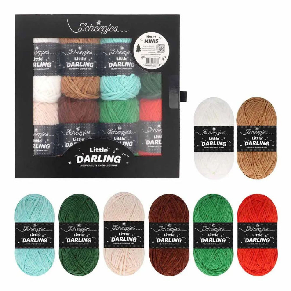 Scheepjes Little Darling Colour yarn Pack "Merry Minis"