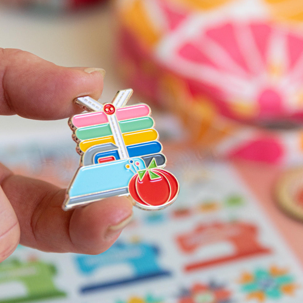 It's Sew Emma Sew Day Enamel Magnetic Needle Minder