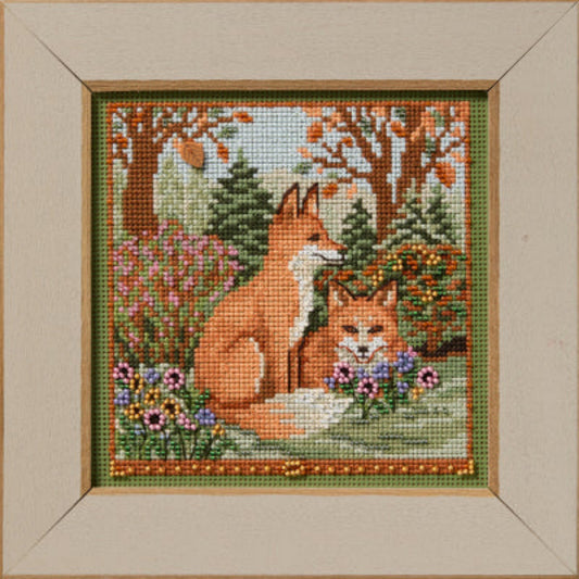 Mill Hill MH14-2524 Fall Foxes
