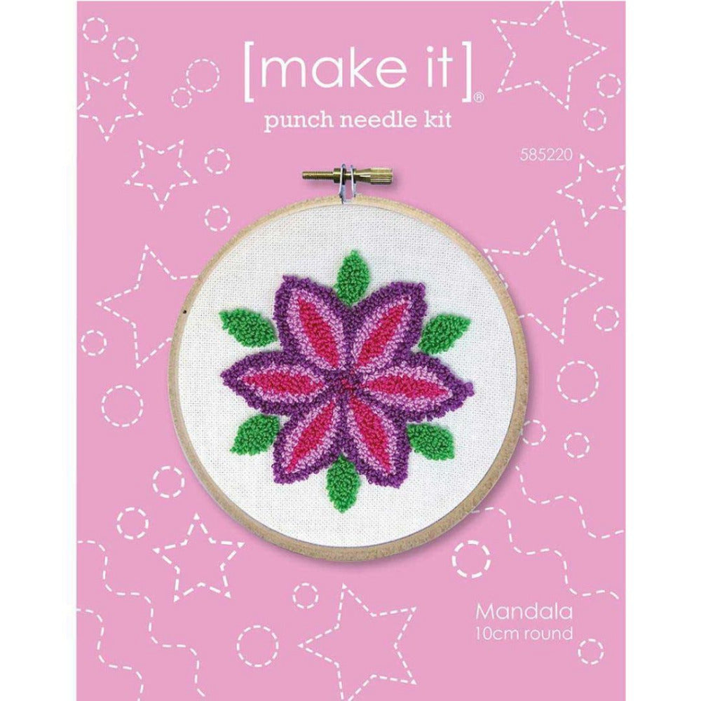 Make It Mandala Punch Needle Kit