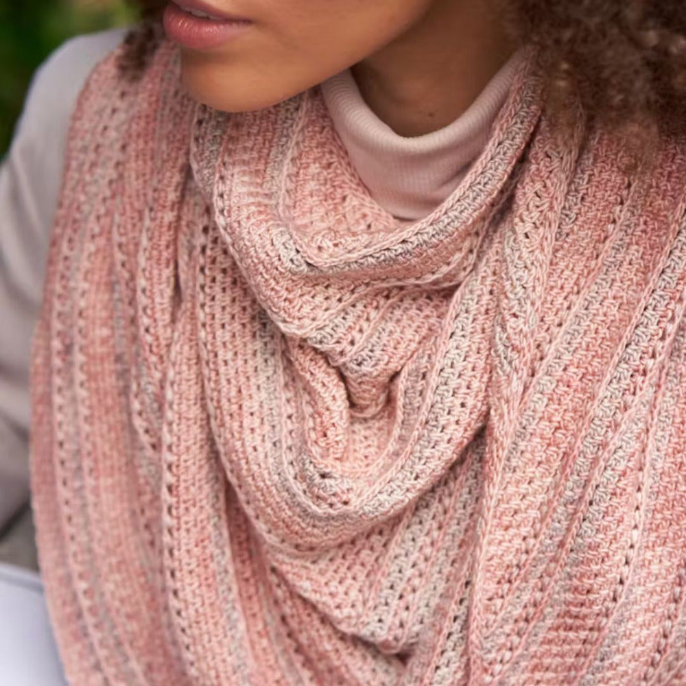 Malabrigo Book 20 "Mechita and Sock" Vibe Shawl