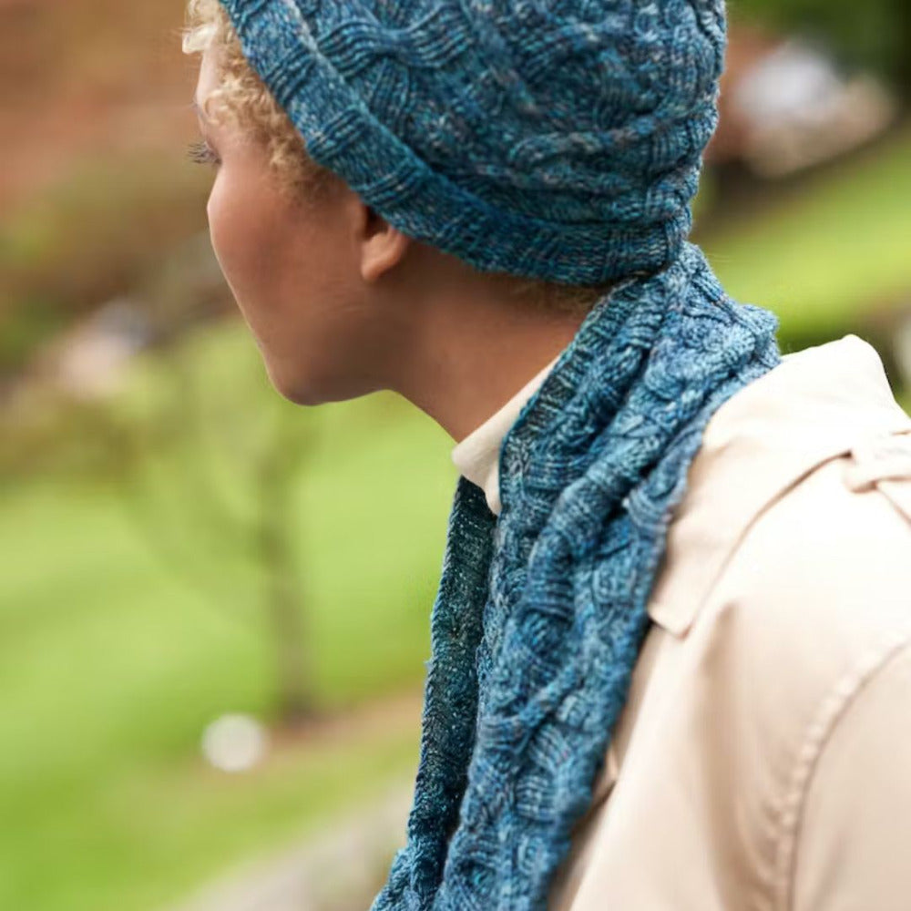 Malabrigo Book 20 "Mechita and Sock" Under the Sea Hat