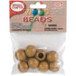 Round Wooden Macrame Beads 20mm Maple