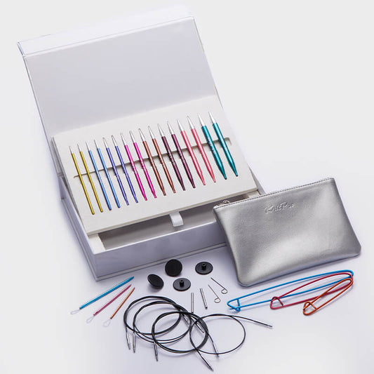 KnitPro "Melodies of Life" Zing Aluminium Interchangeable Circular Knitting Needle Deluxe Gift Set