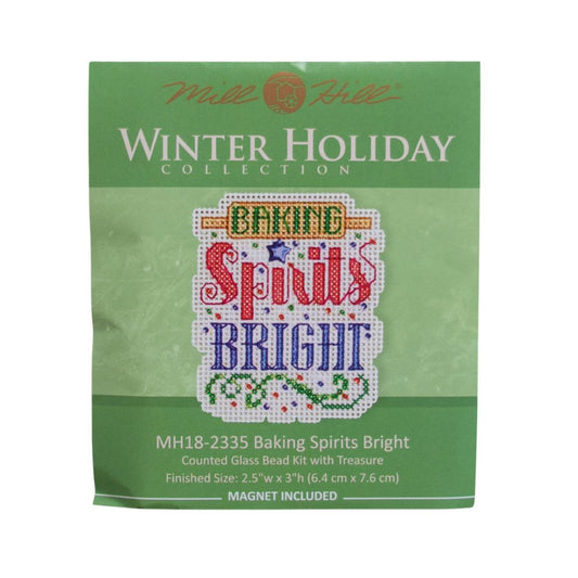 Mill Hill MH18-2335 Baking Spirits Bright Counted Cross Stitch Kit