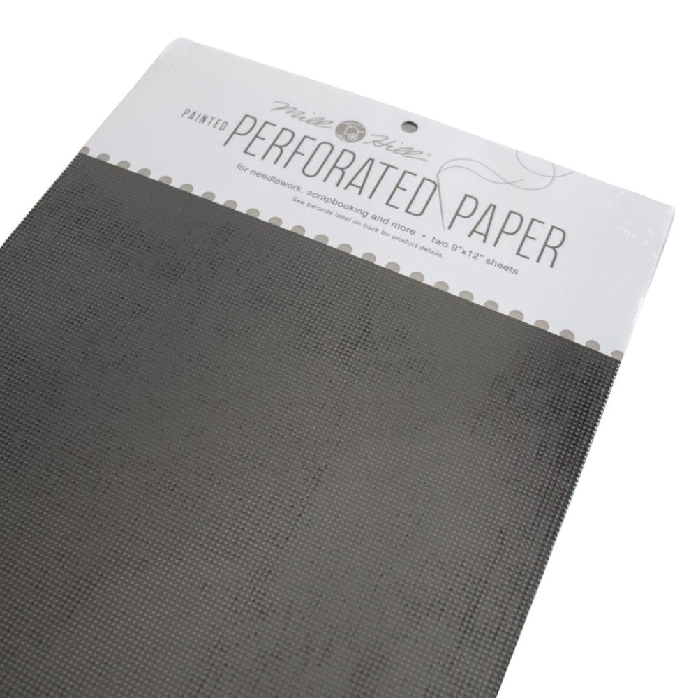 Mill Hill Perforated Paper Black