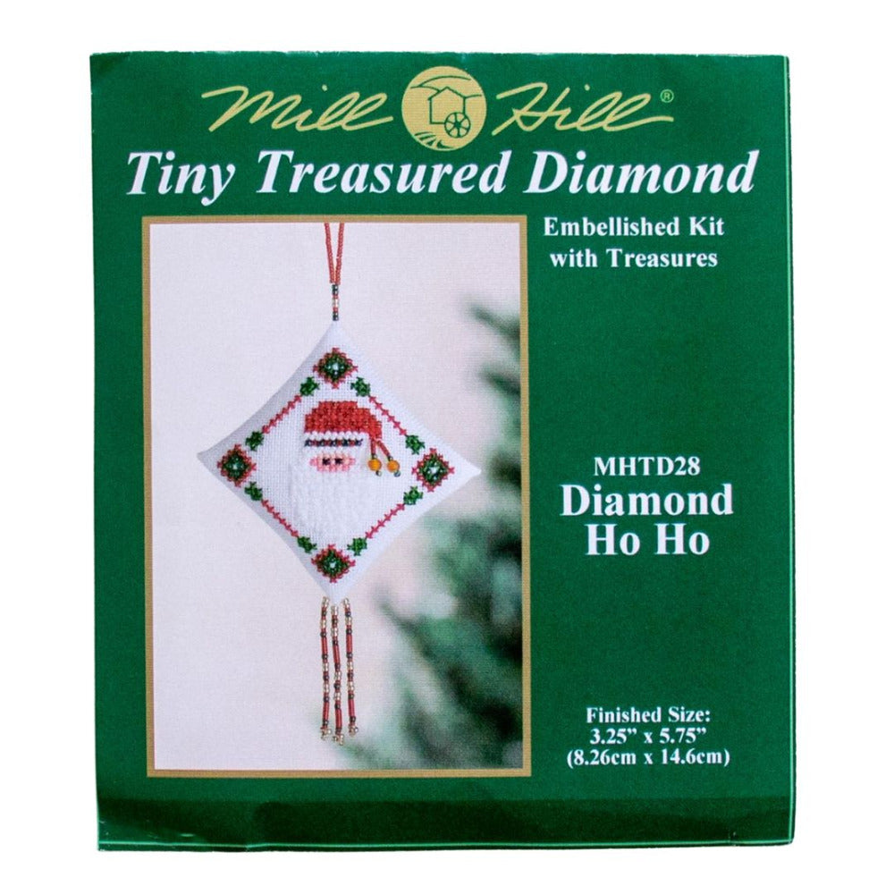 Treasured Diamond Design Mill Hill MHTD28 Tiny Treasured Diamond Diamond Ho Ho – thekraftymobile